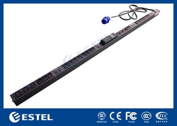 Unité de distribution d'alimentation (PDU) intelligente avec 8 prises 16A 250VAC Communication RS-485