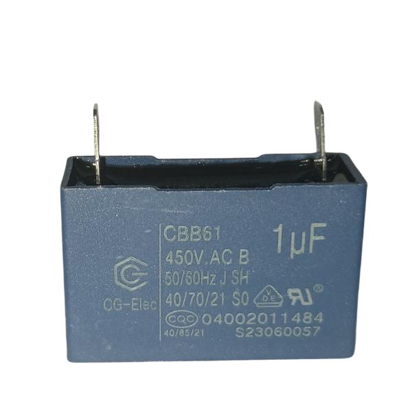 Ar condicionado Capacitor de arranque CBB61 450V 1.5UF RoHs Flim Capacitor Classe B