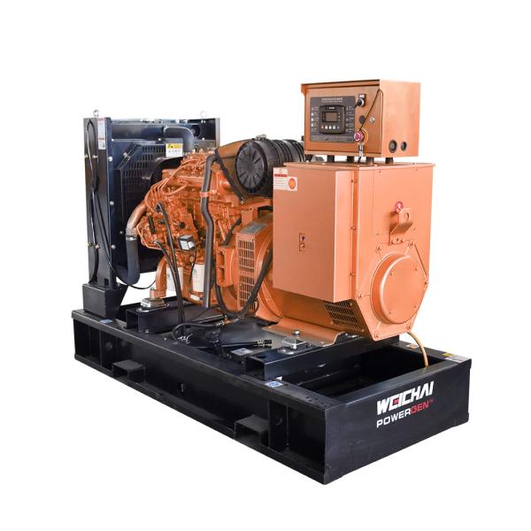 gerador diesel da energia elétrica do weichai 20kw/30kw/50kw marinho alaranjado azul para industrial