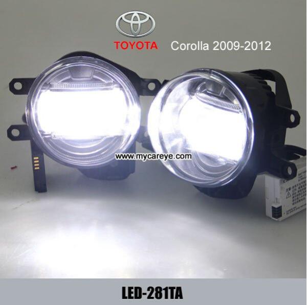 TOYOTA Corolla car front fog lamp assembly LED daytime running lights DRL