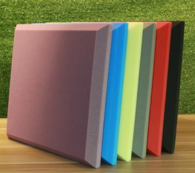 Panneau en mousse à l'épreuve du son plat de 50 mm Absorber la voix haute densité