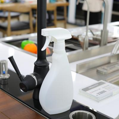 Limpeza doméstica pulverizador de gatilho garrafa pulverizador de bomba limpa para líquidos 200ml Logotipo personalizado