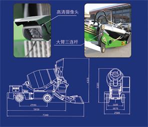 Luzun 8m³ Ready Mix Concrete Mixer Truck Diesel Engine CE ISO Certified Performance