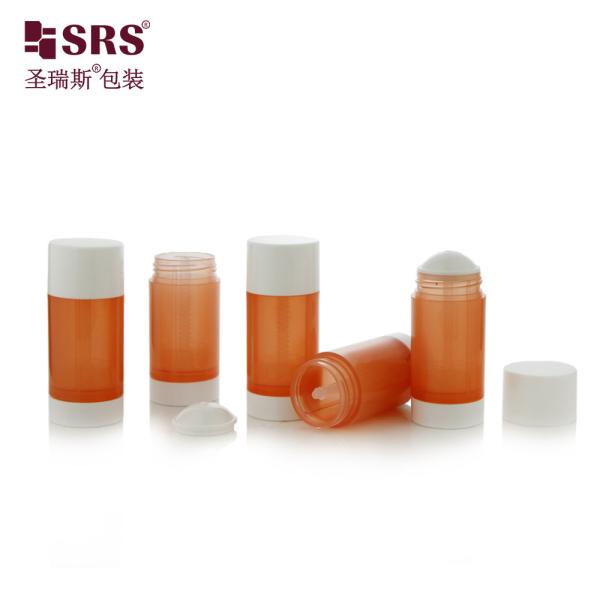 15ml 30ml 50ml 75ml 90ml Empty Round PP PCR Recyclable Eco Deodorant Stick Container