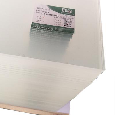 a folha acrílica clara do molde PMMA de 1220*2440mm personalizou a cor 20mm 15m