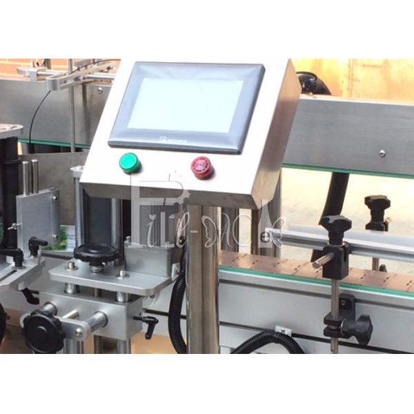 Self Adhesive PET / Plastic Sticker Square Flat Bottle Labeling / Labeler Machine / Equipment / Plant / System