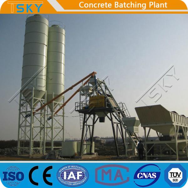ECO Friendly 180m3/h HZS180 Stationary Batching Plant