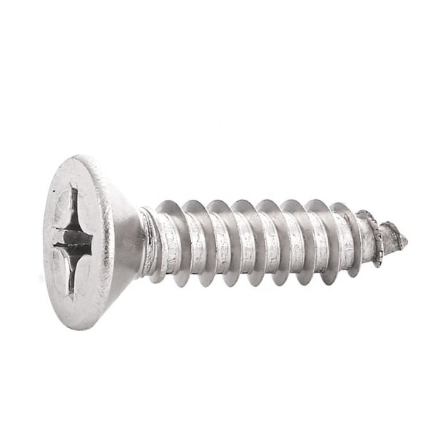 ST2.2 Standard Thread 304 Stainless Steel Countersunk Head Cross