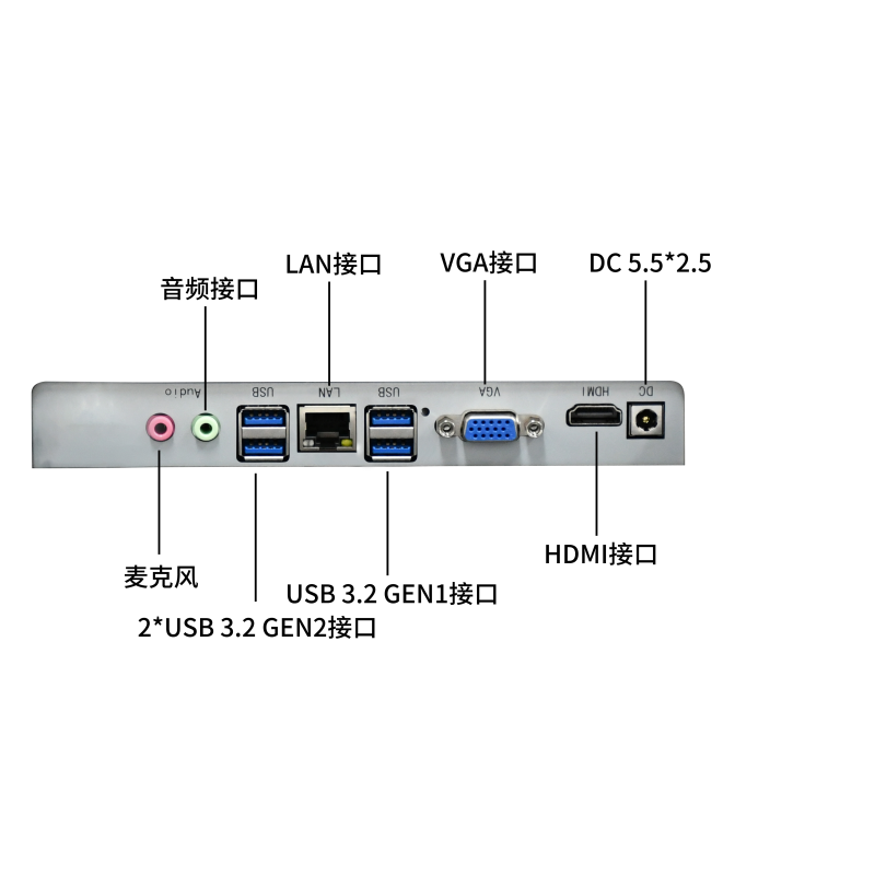 27 Inch 16:9 IPS All-in-One Office PC | All-in-One Sleek Hub for Seamless Office Productivity