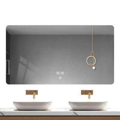 Anti-fog Smart Touch Switch Bathroom Modern Wall Led Mirror