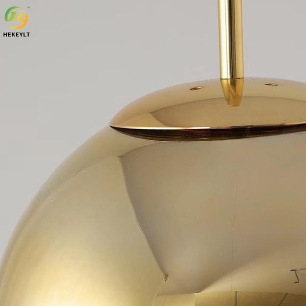 Магазин одежды виллы привесного света золота 265В круглый стеклянный одиночный главный небольшой