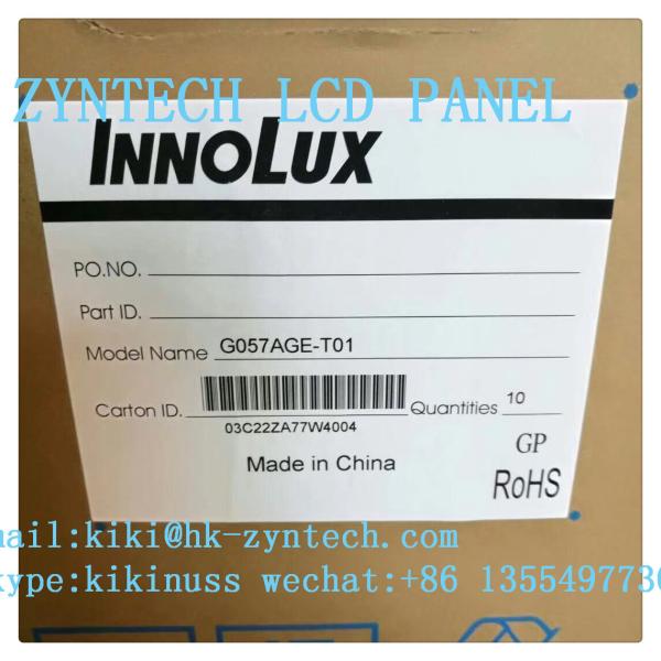 Operating -35~ 85°C WLED INNOLUX LCD Panel , G057AGE-T01 Industrial LCD Display