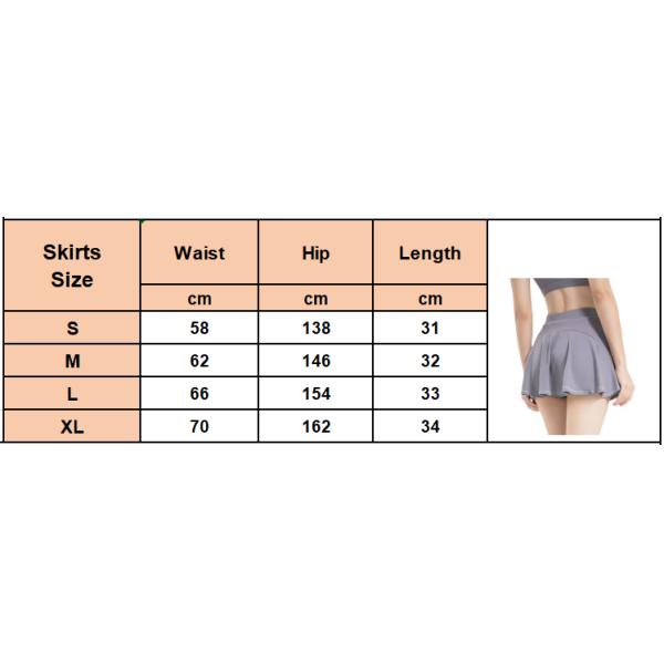 Спорт дам играют в гольф плиссированную юбку тенниса с талией атлетическим Skorts карманов высокой