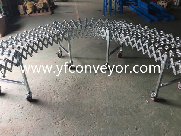 Factory Price Flexible Gravity Plastic Wheel Conveyor/ Hot Sale Flexible Gravity Plastic Skate Wheel Conveyor