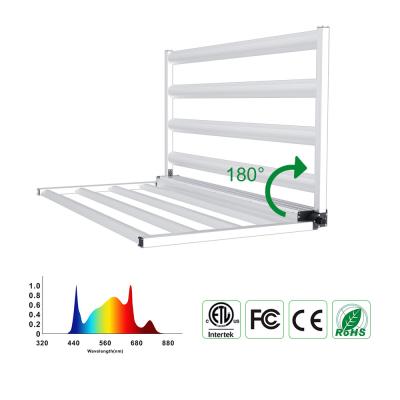 Large Scale Commercial Greenhouse Led Grow Light Mutiple Light Daisy Chain