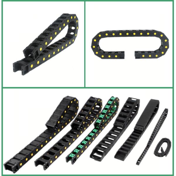 H20x103 Bridge Yellow Strength Series Electric Drag Chain For CNC Towline