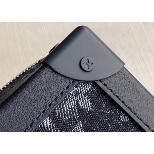 Unisex Soft Trunk Virgil Abloh Shoulder Bag With Zipper Open