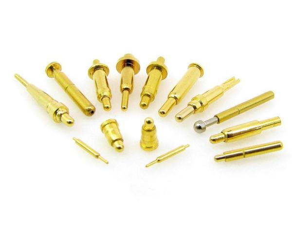 SUS304 Spring Surface Mount Pogo Pins C3604 Plunger Tube Halogen Free
