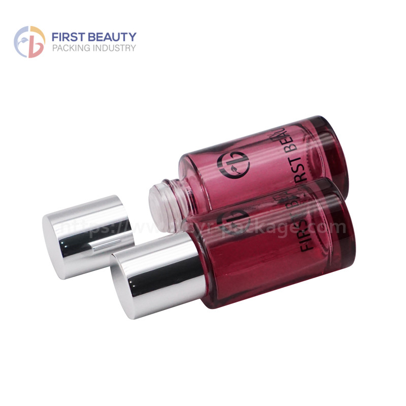 Простые бутылки для капель с эфирными маслами Круглый цвет