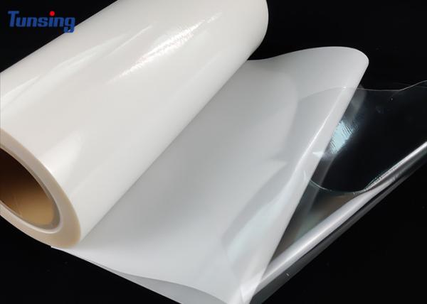 Papel y tela de enlace calientes de aluminio de la película de pegamento del derretimiento del EAA de la baja temperatura