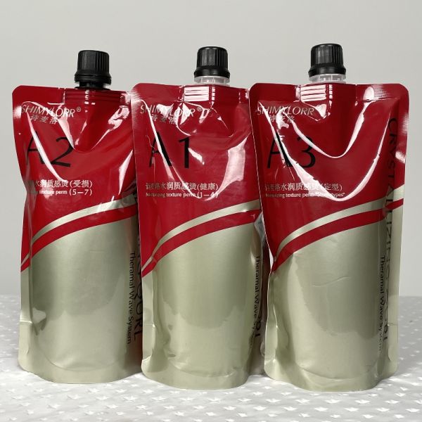 Crème Lissante Permanente Salon Keratin Rebond Corée pour Coiffure