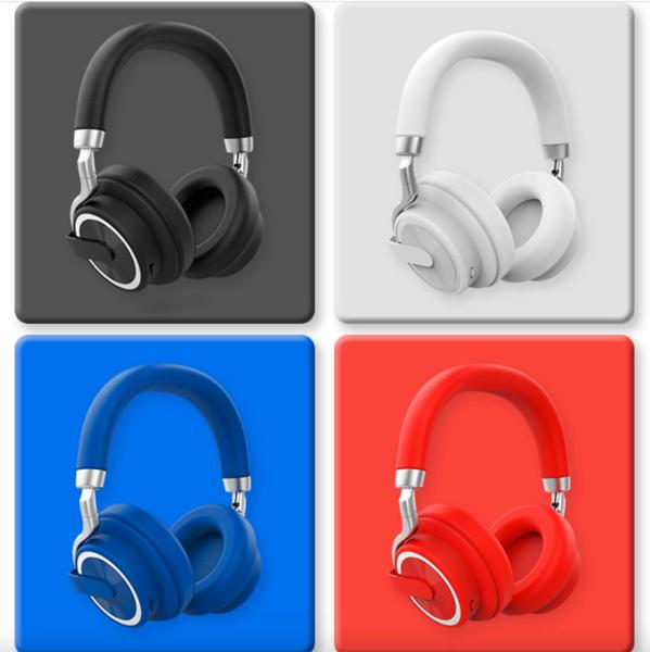 Foldable ANC Active Noise Cancelling Earphones , 3.7V 400mAh Wireless Bluetooth Headset