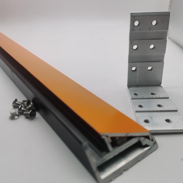 Thick 5mm Aluminum Extrusion Profile Angle Connector L-Shape Corner Bracket Fittings Fasteners Door & Window Accessories