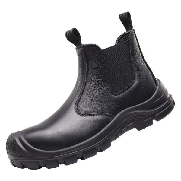Genuine Leather Waterproof Women'S Security Work Boots Kevlar Work Shoes