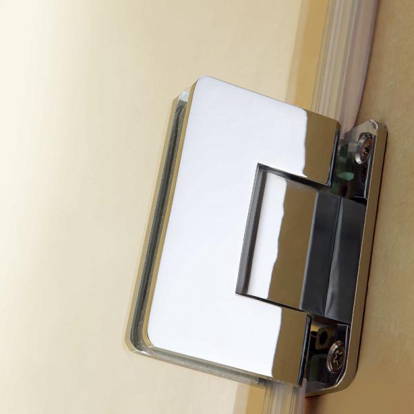 Porta de chuveiro de vidro de escorrega dupla LB02-008