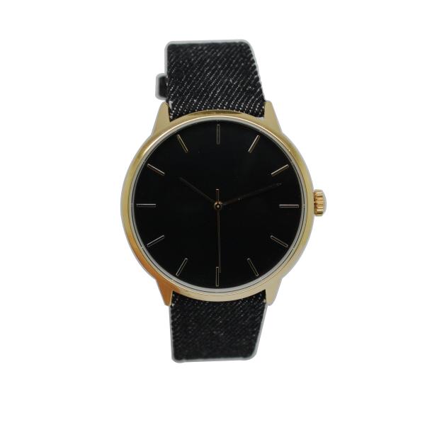 Sport / Fashion Style Alloy Wrist Watch With Black Fabric Strap , Water Resistant