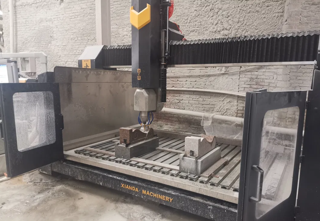 Плита & столбец дуги оси CNC 4 высекая машину (ТЕРРИ)