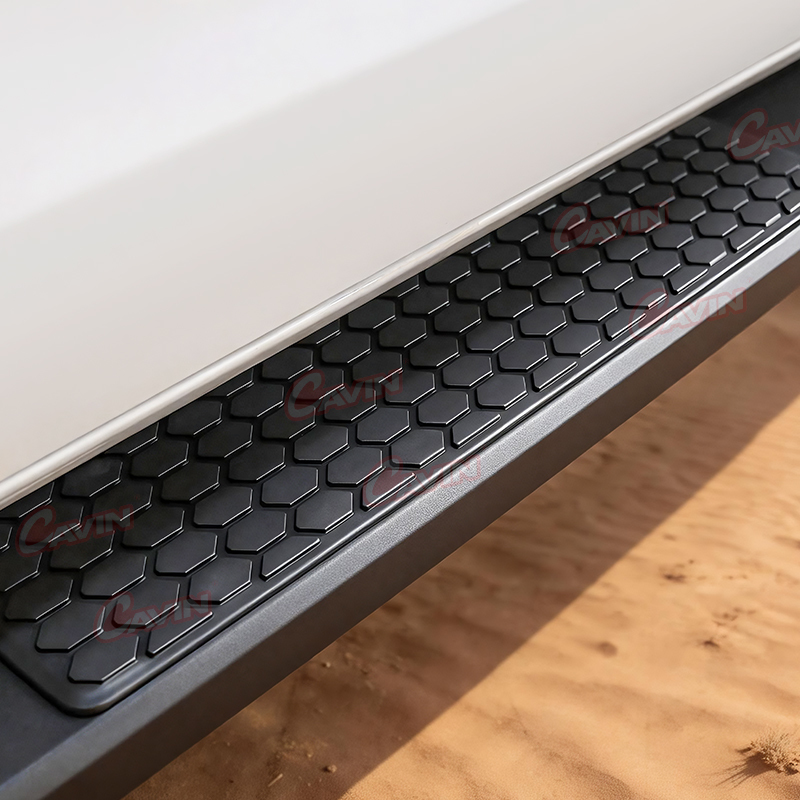 Matte Black Stainless Steel 201 Heavy Duty Running Boards Side Steps Nerf Bars Hexagonal Anti-slip Design for Toyota Tundra