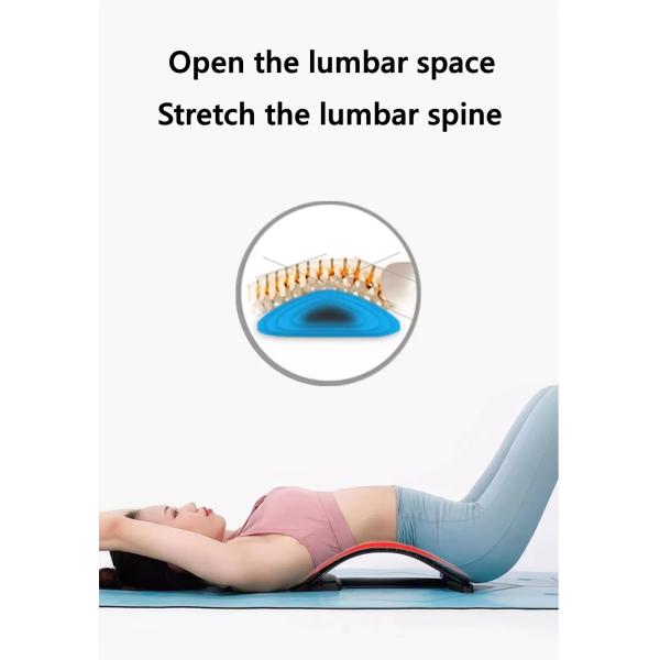 Массажер для облегчения боли в спине Регулируемый поясничный электрический терапевтический массажер CE