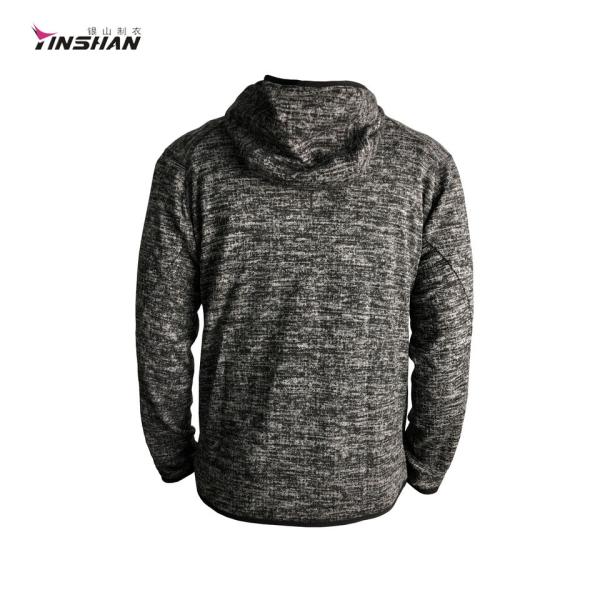 Couleur personnalisée Hommes été Casual Nylon Elastane Hoodie Jacket pour le Running Gym porter