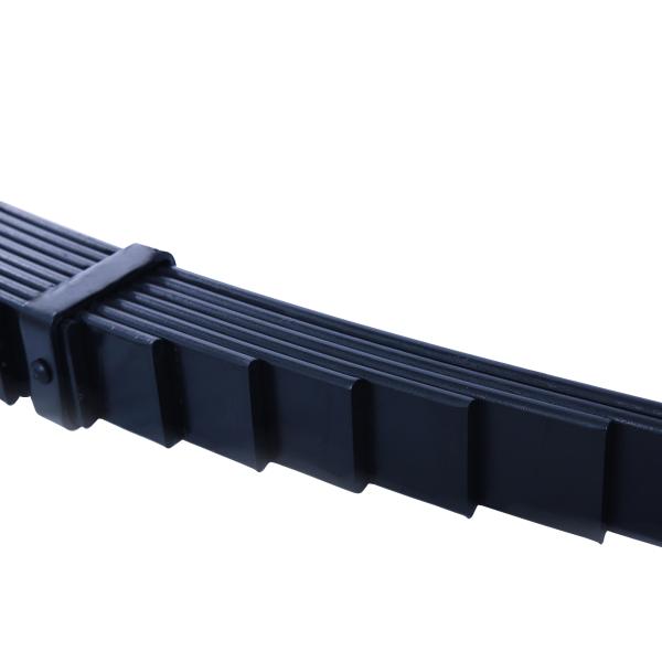 Black 64 KG 75×12-10 Slipper Leaf Springs For Trailers