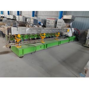 75mm Twin Screw Extruder for Desiccant Antibacterial Functional Masterbatch Pelletizing