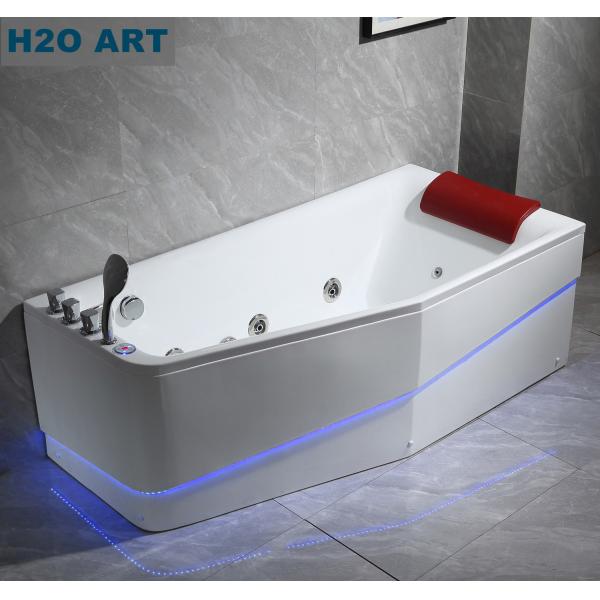 European Indoor Acrylic Massage Bathtubs Freestanding Whirlpools for Relaxing Massage