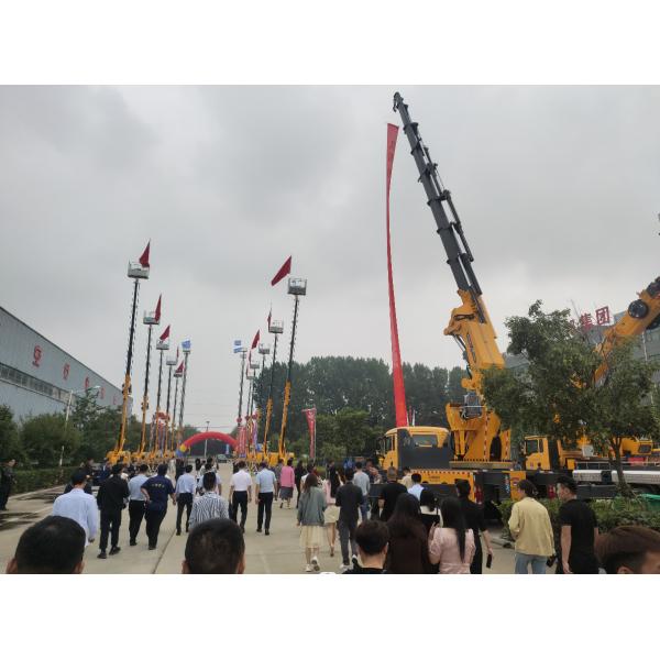 36-метровый гидравлический подъемный кран с рабочей платформой в продаже