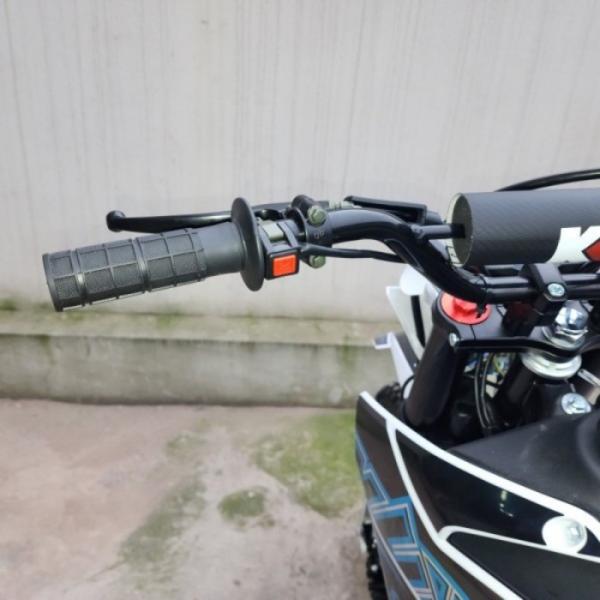 KEWS Jante en fer 125CC Pitbike 4 Temps Enduro Motos Suspension arrière pour adolescents