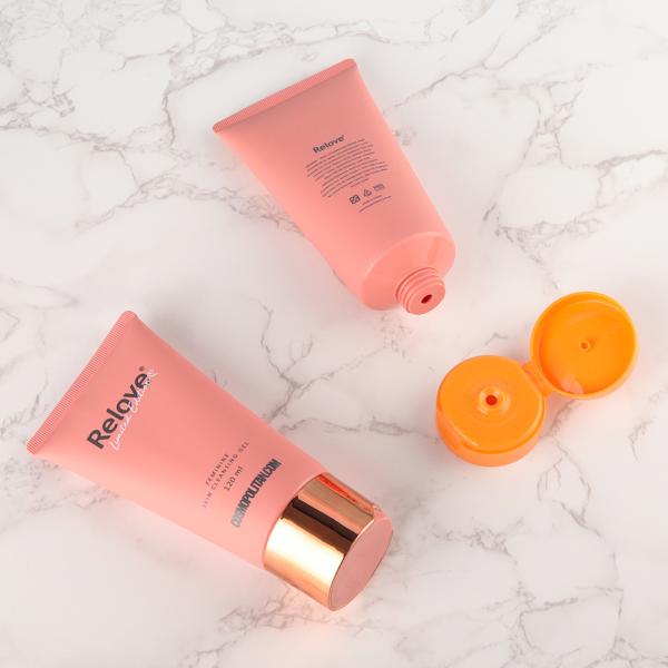 Трубки выжимкы сливк ночи дня заботы кожи Cleanser лицевой мягкой косметический упаковывая лицевой