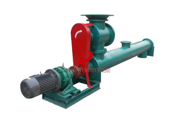All Carbon Steel PVC Particle Auger Flexible Spiral Conveyors Shaftless