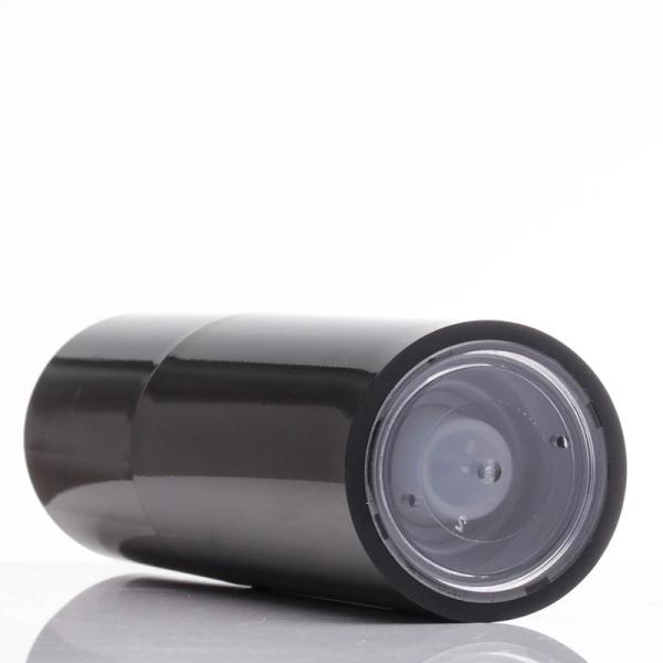 Botella privada de aire 15ml 30ml 80ml de la bomba de la loción del negro del ANIMAL DOMÉSTICO del OEM