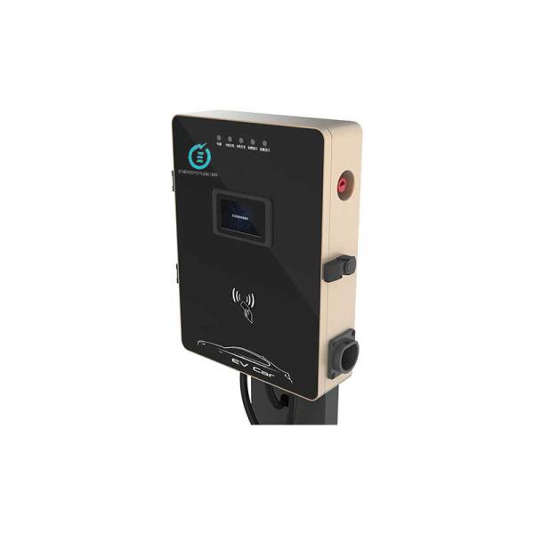 IEC 62196 22kw Smart Home Floor Mounted Ev Charger Three Phase OCPP 1.6