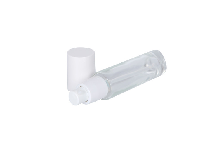 стеклянная бутылка учреждения 30ml с бутылкой сути эмульсии перемещения насоса прессы косметической