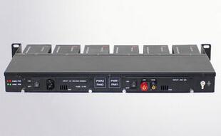 1U 12 Slots Mini Fiber Media Converter Chassis Rack With Dual Power Supply