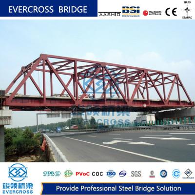 Hot Dip Galvanized Truss Type Bridge Composite Deck Bridge Painted