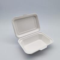 Boîte à lunch en pâte biodégradable de 600 ml, étanche aux fuites, de qualité alimentaire