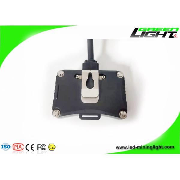 IP 68 Водонепроницаемая проводная шахтная лампа 221lum 15000Lux 6.8Ah Panasonic Battery Miner Headlight с задним сигнальным светом