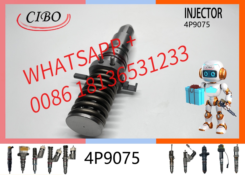 original 4P9075 Common Rail Fuel Injector for 3500A 3516 3512 3508 Engine 777B 785 789 Excavator Diesel Parts Replacement for OEM 0R3051 original new injector