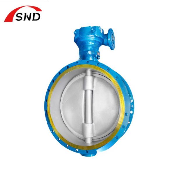 Metal Sealed Large Diameter Butterfly Valve 150LB 300LB 600LB Pressure Rating